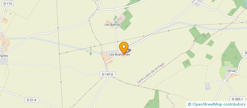 localisation de l'entreprise DELTA CONSTRUCTIONS à SAINT-LUBIN-DE-LA-HAYE