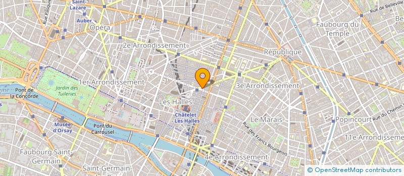 localisation de l'entreprise DELTA CONSULTANTS  PARIS