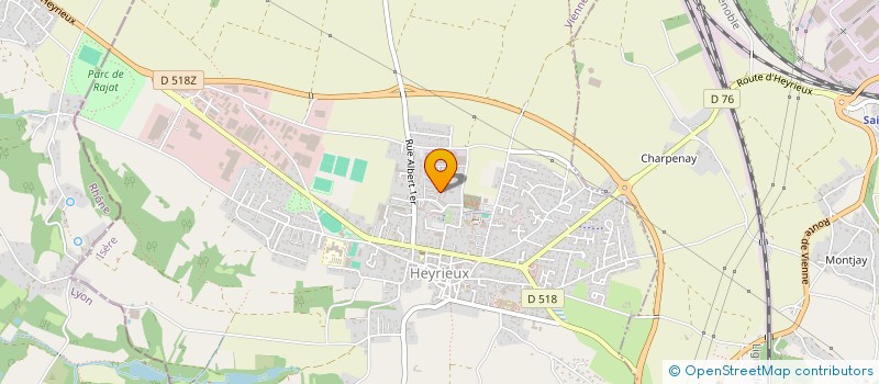 localisation de l'entreprise DELTA CORE à BOURG-EN-BRESSE