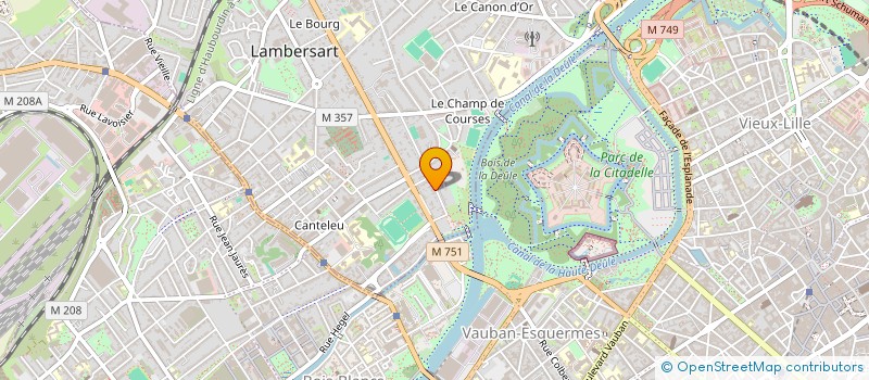 localisation de l'entreprise DELTA DIAGNOSTICS à LAMBERSART