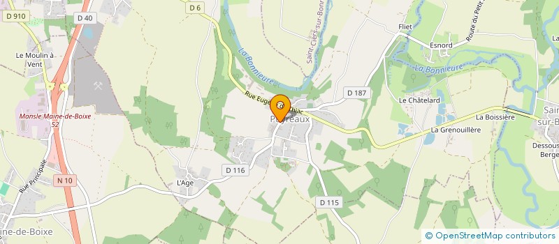 localisation de l'entreprise DELTA DISTRIBUTION  MANSLE-LES-FONTAINES