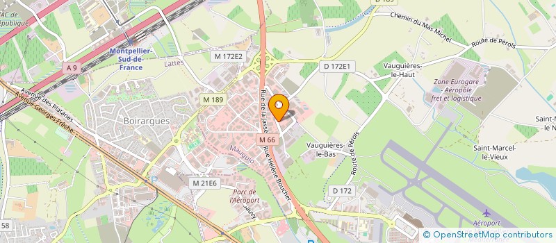 localisation de l'entreprise DELTA DRS  MAUGUIO