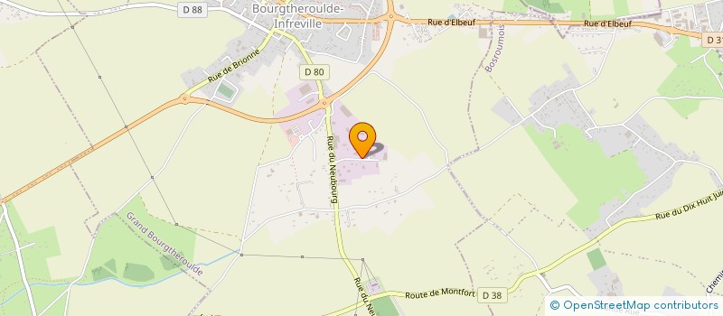localisation de l'entreprise DELTA ENERGIE à GRAND BOURGTHEROULDE