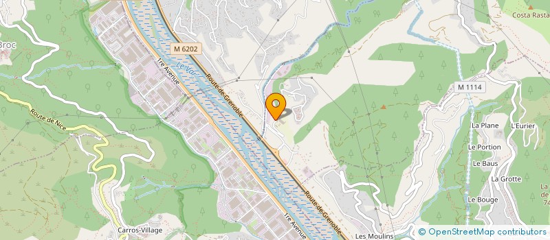 localisation de l'entreprise DELTA ENERGIE  SAINT-BLAISE