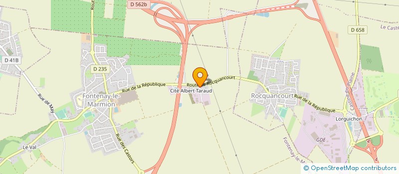 localisation de l'entreprise DELTA EQUIPEMENT MARINE  LAIZE-CLINCHAMPS