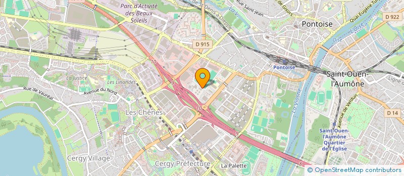 localisation de l'entreprise DELTA EXPERT à PONTOISE