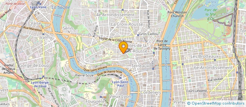 localisation de l'entreprise DELTA FIDUCIAIRE à LYON