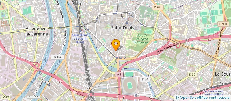 localisation de l'entreprise DELTA FOOD à SAINT-DENIS