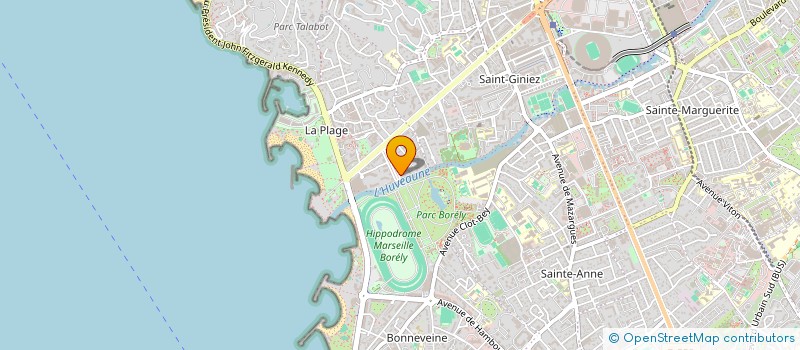 localisation de l'entreprise DELTA FORMATION à MARSEILLE