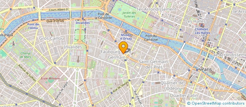localisation de l'entreprise DELTA FOX SERVICES à PARIS