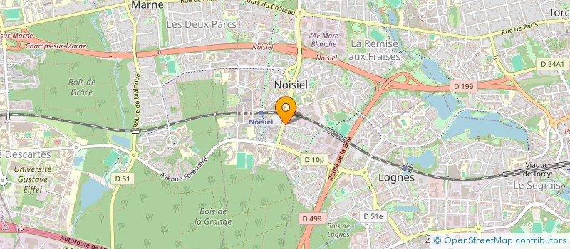 localisation de l'entreprise DELTA FRANCE à NOISIEL