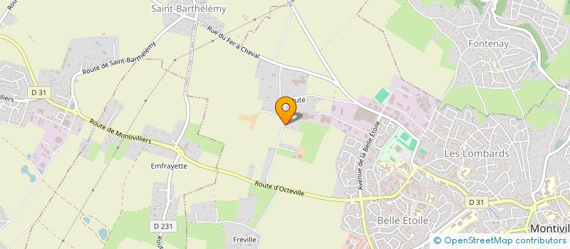 localisation de l'entreprise DELTA  HABITAT SERVICES  SAINT-MARTIN-DU-MANOIR