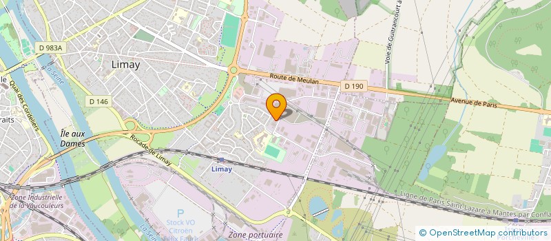 localisation de l'entreprise DELTA HOLDINGS  LIMAY