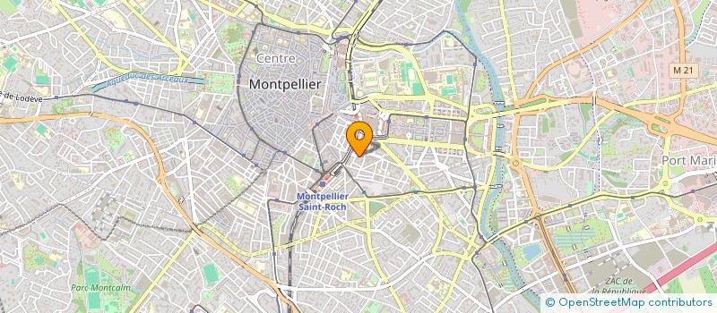 localisation de l'entreprise DELTA IMMOBILIER à MONTPELLIER