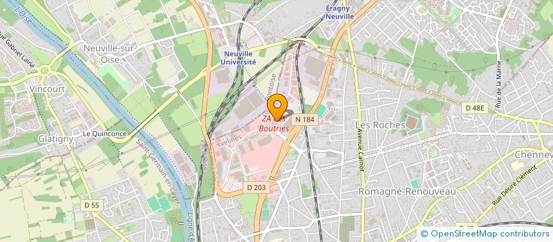 localisation de l'entreprise DELTA IMMOBILIER à CONFLANS-SAINTE-HONORINE
