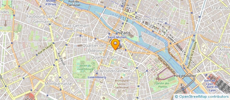 localisation de l'entreprise DELTA IMMOBILIER  PARIS