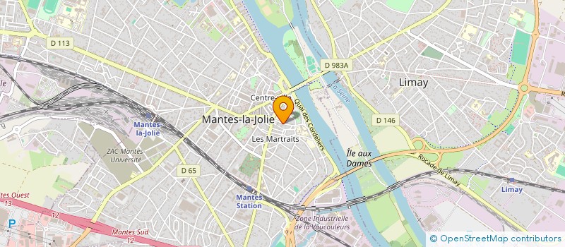 localisation de l'entreprise DELTA INGENIERIE ILE DE FRANCE à MANTES-LA-JOLIE