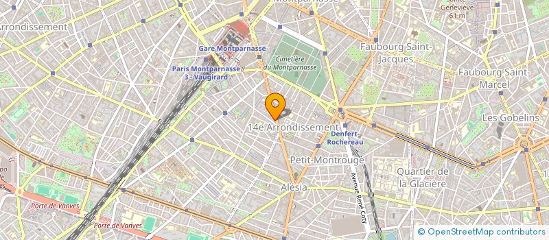 localisation de l'entreprise DELTA INTERCONTINENTAL  PARIS