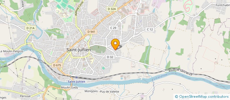 localisation de l'entreprise DELTA INVESTISSEMENT à SAINT-JUNIEN