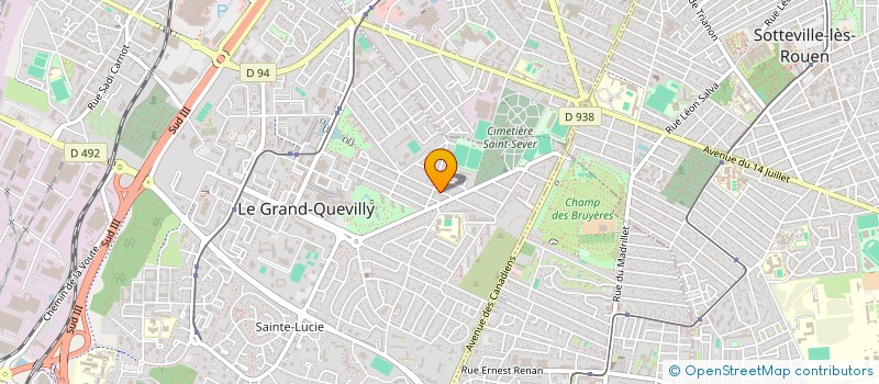 localisation de l'entreprise DELTA JAZZ ASSOCIATION à LE GRAND-QUEVILLY