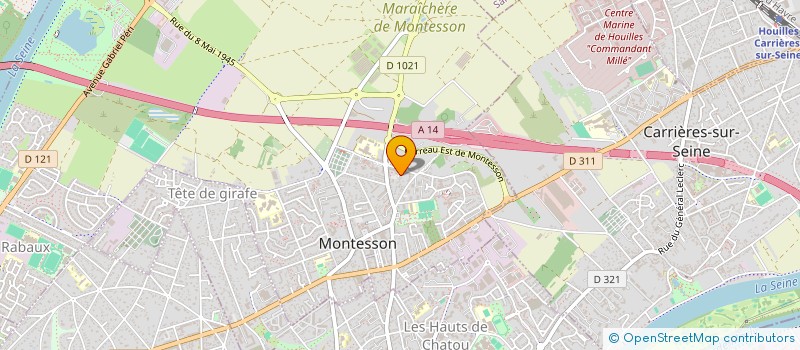 localisation de l'entreprise DELTA JUNIOR IMMO  MONTESSON