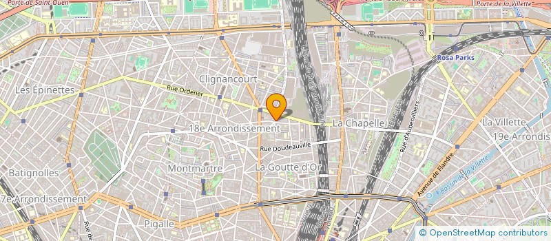 localisation de l'entreprise DELTA LOGISTIQUE TRANSPORT  PARIS