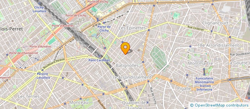 localisation de l'entreprise DELTA MARBRE à PARIS