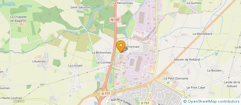 localisation de l'entreprise DELTA MAS  BAIN-DE-BRETAGNE