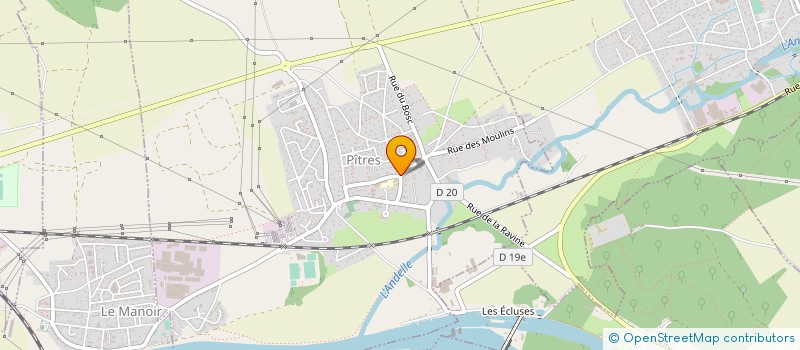 localisation de l'entreprise DELTA-MEDICAL  PITRES