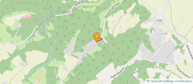 localisation de l'entreprise DELTA MICROSCOPIES  MAURESSAC