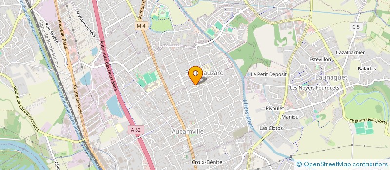 localisation de l'entreprise DELTA PI à AUCAMVILLE