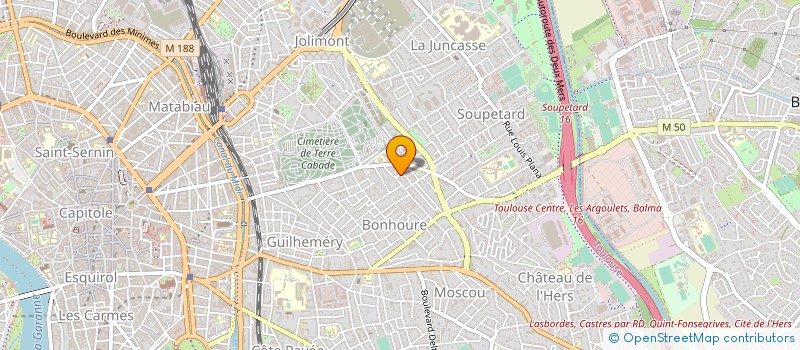 localisation de l'entreprise DELTA PLUS à TOULOUSE