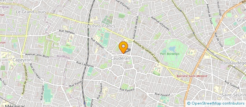 localisation de l'entreprise DELTA PRESSE à BORDEAUX