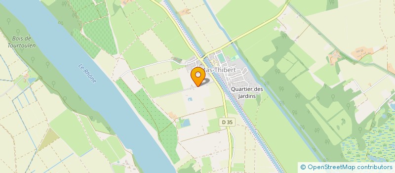 localisation de l'entreprise DELTA PRESTAGRI à ARLES