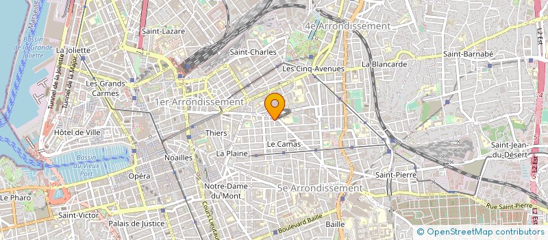 localisation de l'entreprise DELTA PROVENCE BATIMENT à MARSEILLE
