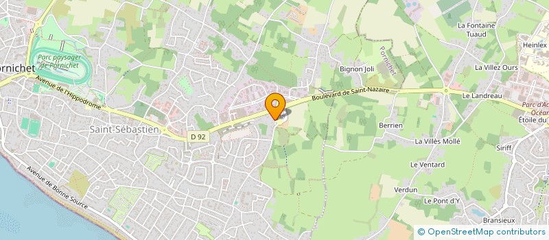 localisation de l'entreprise DELTA RACING TEAM PREVENTION  PORNICHET