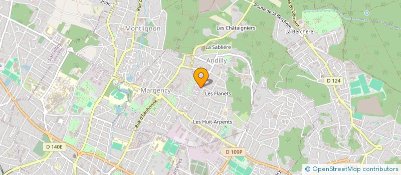 localisation de l'entreprise DELTA RAVALEMENT à ANDILLY