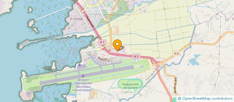 localisation de l'entreprise DELTA REALISATION  LE LAMENTIN