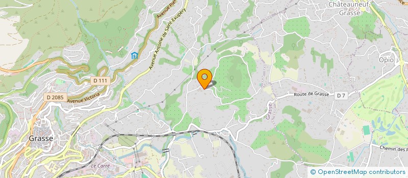 localisation de l'entreprise DELTA REALISATION à GRASSE