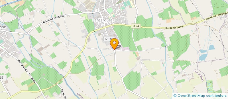 localisation de l'entreprise DELTA RECYCLAGE  LANSARGUES