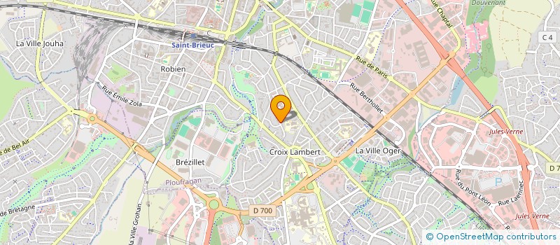 localisation de l'entreprise DELTA RESEAUX à SAINT-BRIEUC