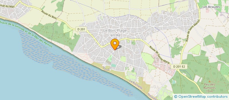 localisation de l'entreprise DELTA-ROMEO  LE BOIS-PLAGE-EN-RE