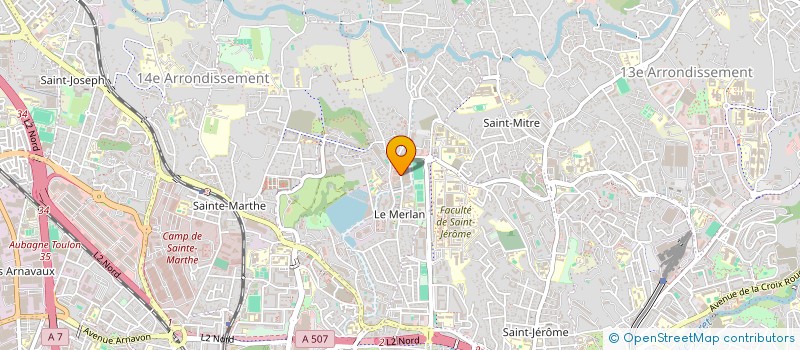 localisation de l'entreprise DELTA SERRURERIE à MARSEILLE