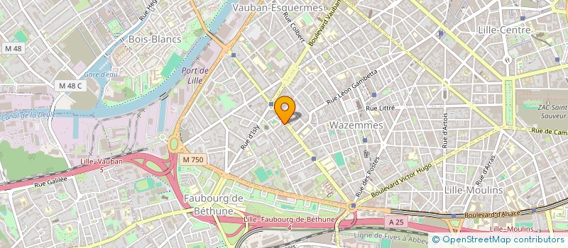 localisation de l'entreprise DELTA SOURCING à LILLE