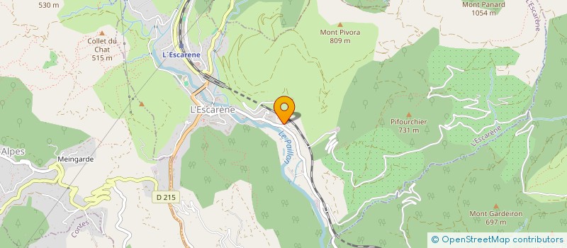 localisation de l'entreprise DELTA SUD EUROPE  LUCERAM