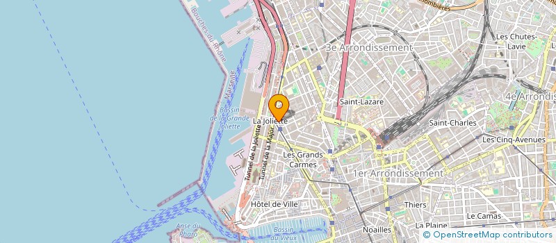 localisation de l'entreprise DELTA SUD EXPORT à MARSEILLE