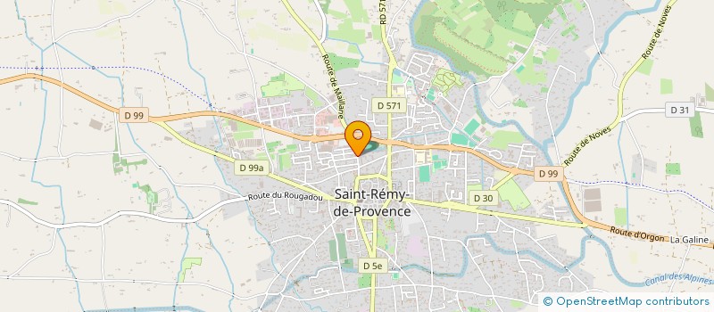 localisation de l'entreprise DELTA SUD INITIATIVES  SAINT-REMY-DE-PROVENCE