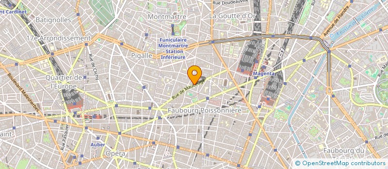 localisation de l'entreprise DELTA SUN à PARIS