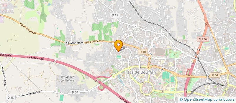 localisation de l'entreprise DELTA SUPPORT à AIX-EN-PROVENCE
