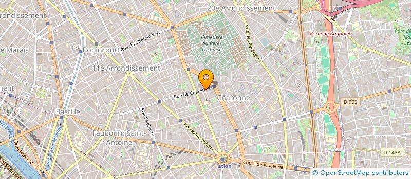 localisation de l'entreprise DELTA SYSTEM COMMUNICATION à PARIS